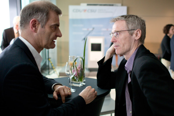 Heinrich Schafmeister (links) und Dr. Jürgen Kasten (Foto: Tobias Koch)