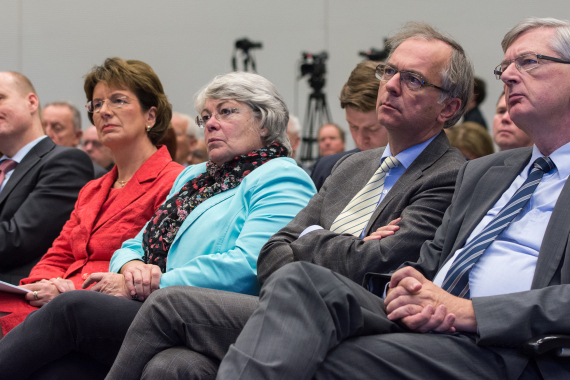 Ralph Brinkhaus, Marie-Luise Dött, Sibylle Pfeiffer MdB, Heribert Hirte, Karl Schiewerling (v.l.n.r.)