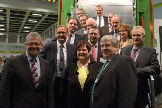 Rundgang der Arbeitsgruppe Ernährung und Landwirtschaft auf der Internationalen Grünen Woche