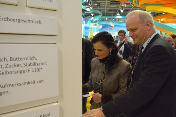 Rundgang der Arbeitsgruppe Ernährung und Landwirtschaft auf der Internationalen Grünen Woche