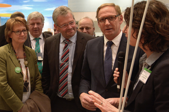 Rundgang der Arbeitsgruppe Ernährung und Landwirtschaft auf der Internationalen Grünen Woche