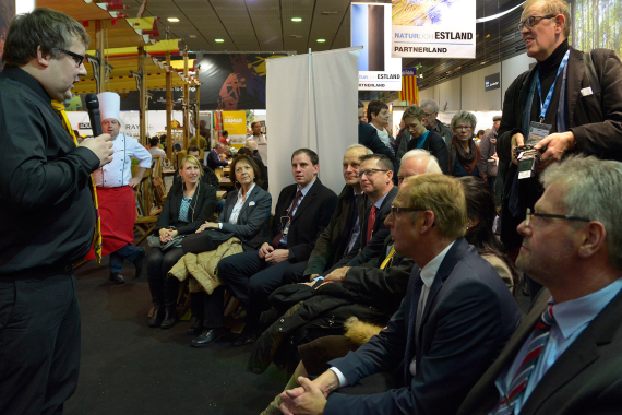 Rundgang der Arbeitsgruppe Ernährung und Landwirtschaft auf der Internationalen Grünen Woche