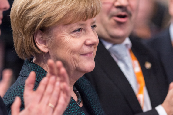 Nach der Bekanntgabe des Ergebnisses