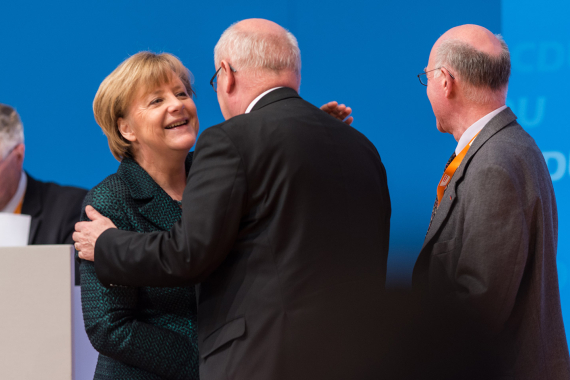 Volker Kauder gratuliert zur Wahl