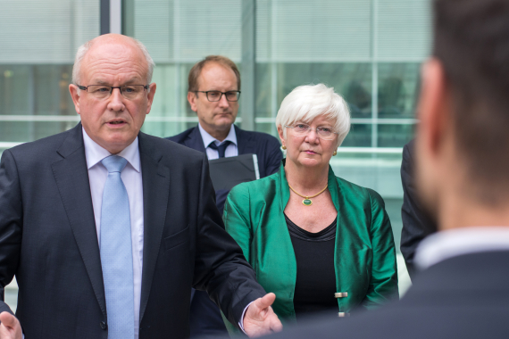 Volker Kauder und Gerda Hasselfeldt im Gespräch
