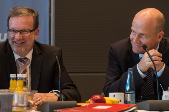 Bernhard Kaster (links) und Ralph Brinkhaus
