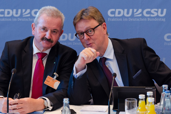 Raimund Neugebauer (links) und Michael Grosse-Brömer