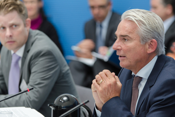 Guido Steinberg und Thomas Strobl (rechts)