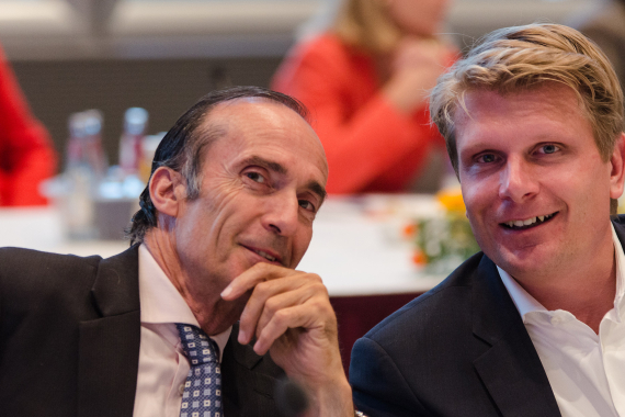 Eberhard Gienger und Thomas Bareiß