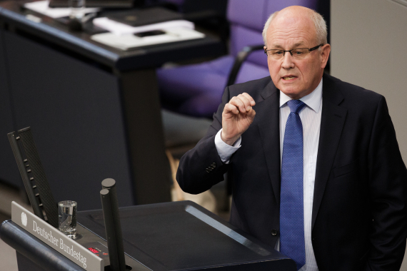 Volker Kauder im Deutschen Bundestag