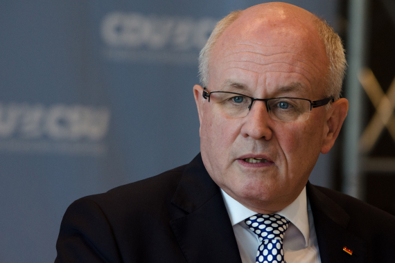 Volker Kauder, Vorsitzender der CDU/CSU-Fraktion im Deutschen Bundestag