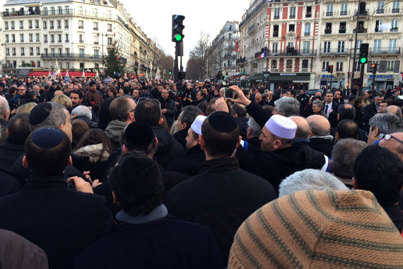 1,6 Millionen Menschen kamen in Paris zum Trauermarsch zusammen