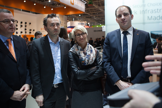 Arbeitsgruppe Digitale Agenda besucht die Cebit in Hannover