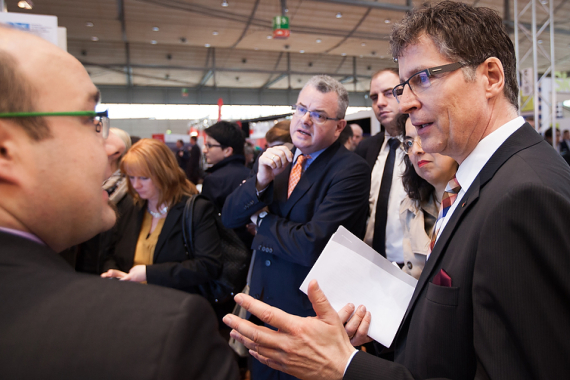 Arbeitsgruppe Digitale Agenda besucht die Cebit in Hannover