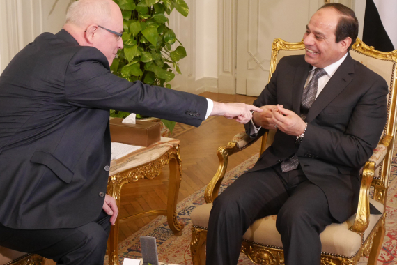 Kauder und Al-Sisi