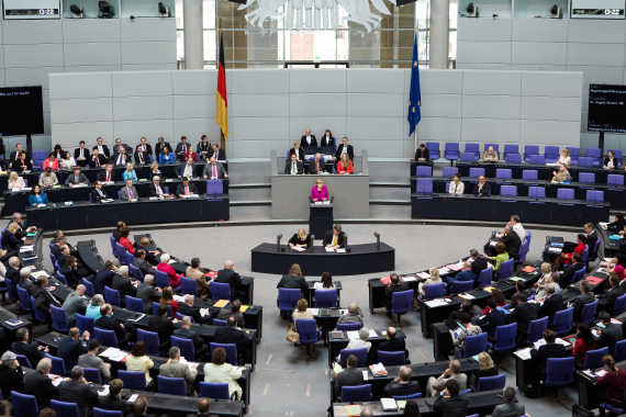 Regierungserklärung zum G7-Gipfel, Blick in den Plenarsaal