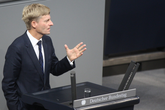 Rüdiger Kruse während der Aussprache zum Haushalt der Bundeskanzlerin - Generaldebatte