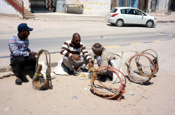 Moderne Sklaverei in Misrata / Libyen