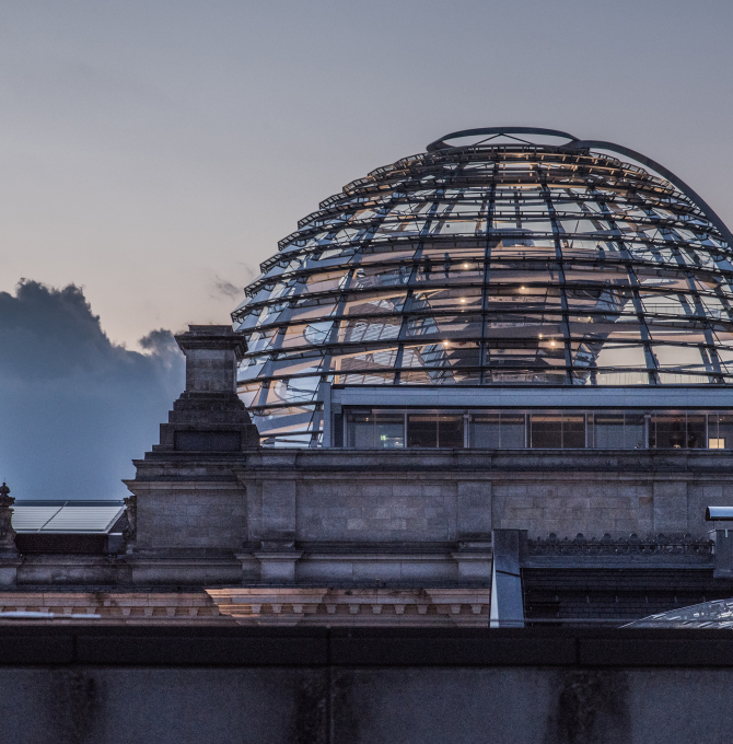 Reichstagskuppel, Deutscher Bundestag