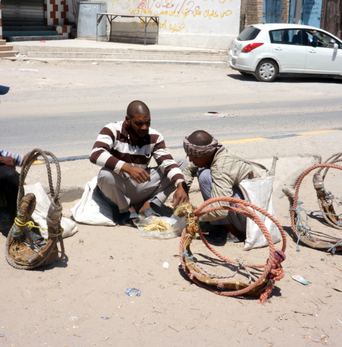 Moderne Sklaverei in Misrata / Libyen