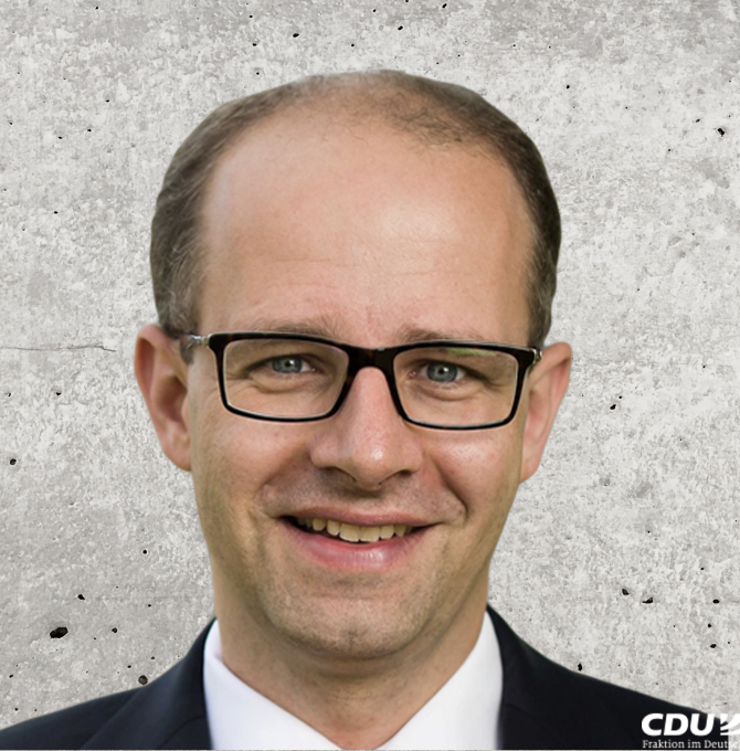 Michael Brand, menschenrechtspolitischer Sprecher der CDU/CSU-Fraktion im Deutschen Bundestag