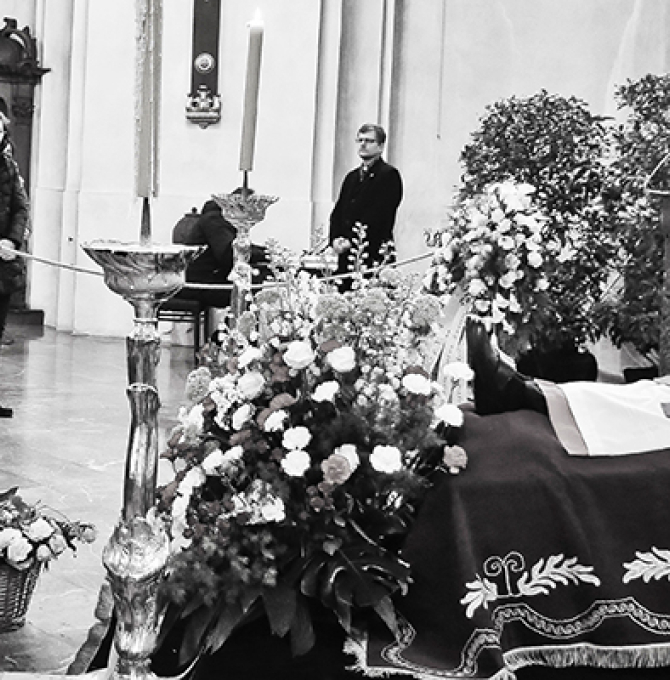 Volker Kauder in der Mainzer Augustinerkirche