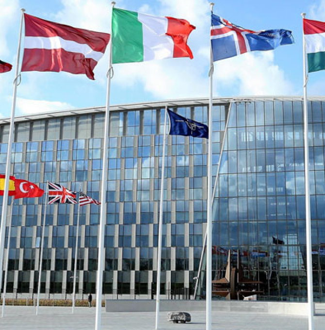 NATO Hauptquartier in Brüssel