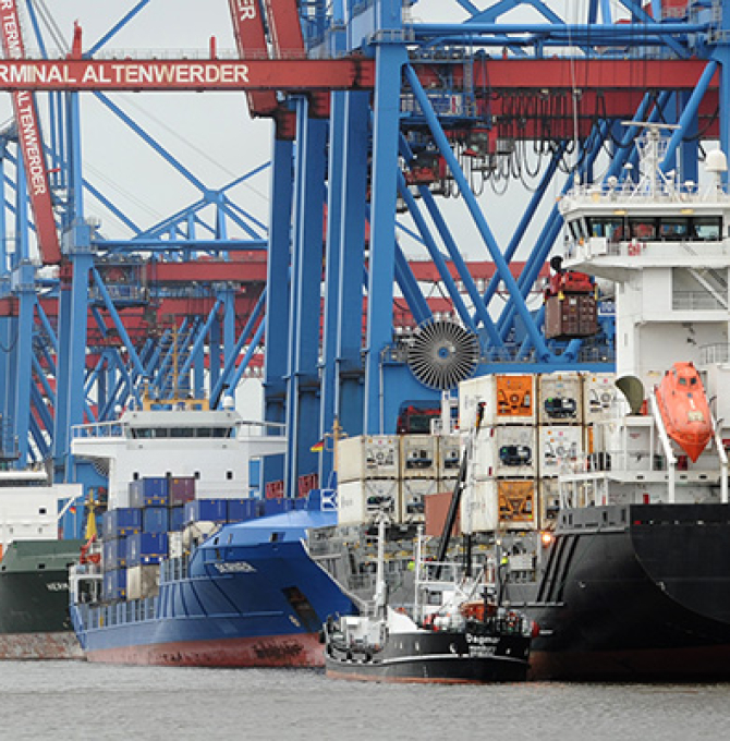 Maritime Wirtschaft ist eine Schlüsselindustrie