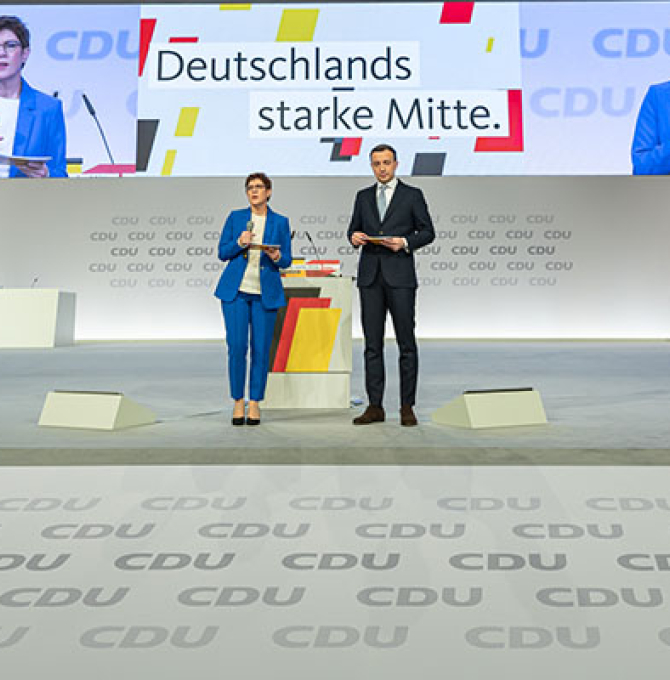 Die Fraktion auf dem CDU-Parteitag in Leipzig