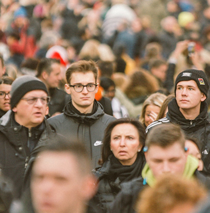 Menschen Köln Straße