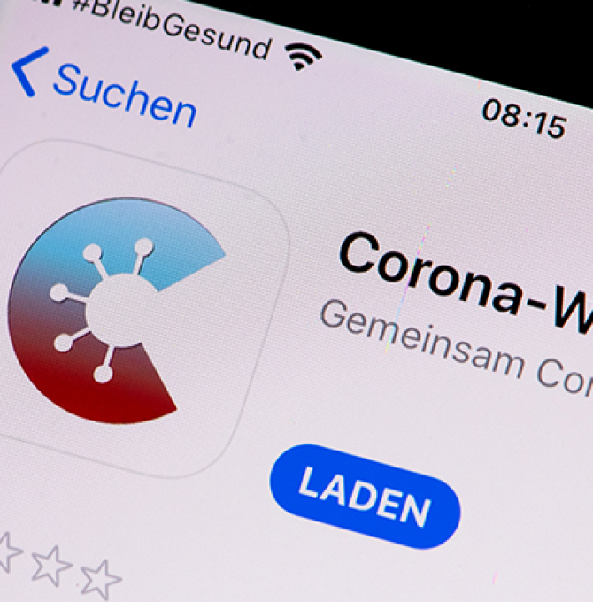 Corona Warn App im iOS Store