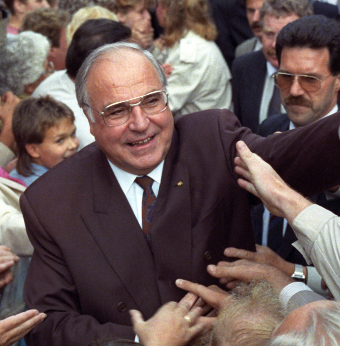 Helmut Kohl in Heiligenstadt
