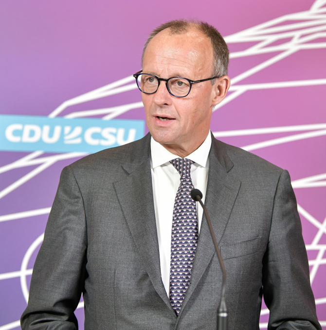 Statement von Friedrich Merz vor der Fraktionssitzung