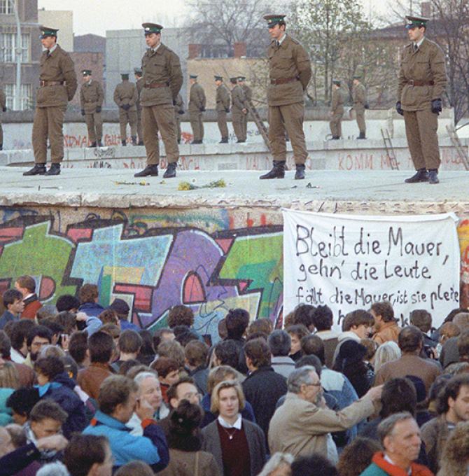 Mauerfall DDR Berliner Mauer