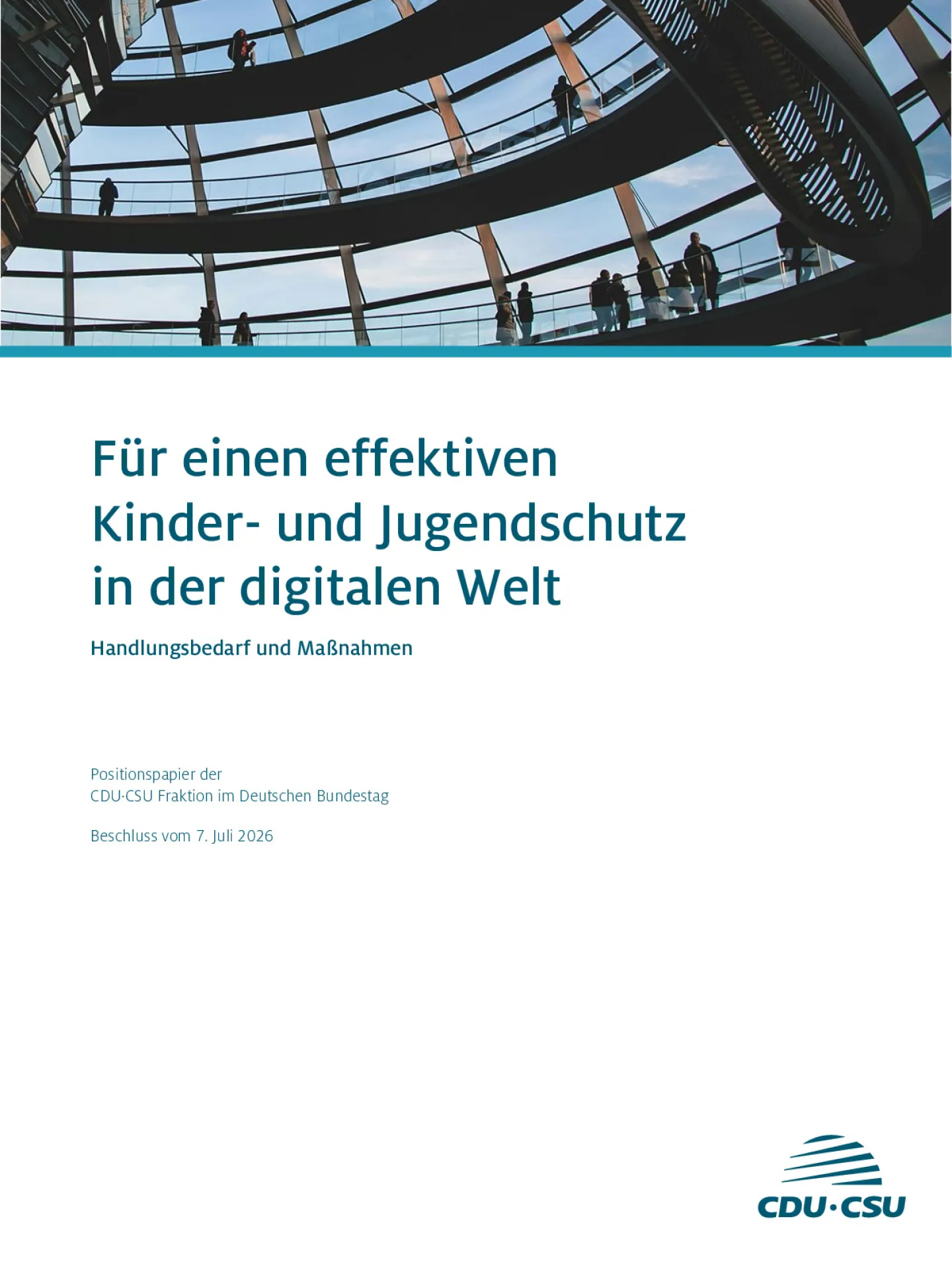 Positionspapier - Kinder- und Jugendschutz in der digitalen Welt